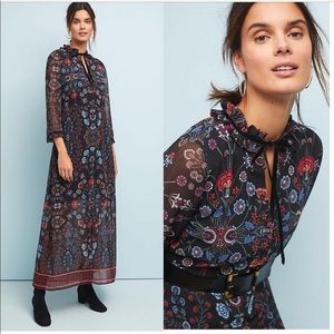 Anthropologie LAIA Camila Long Dress